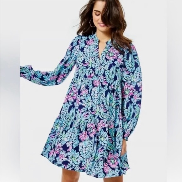 Lilly Pulitzer Dresses & Skirts - Lilly Pulitzer Winona Tunic dress excellent condition size M